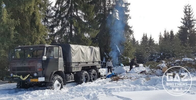 Star 266, biwak, zima