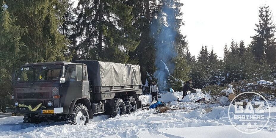 Star 266, biwak, zima