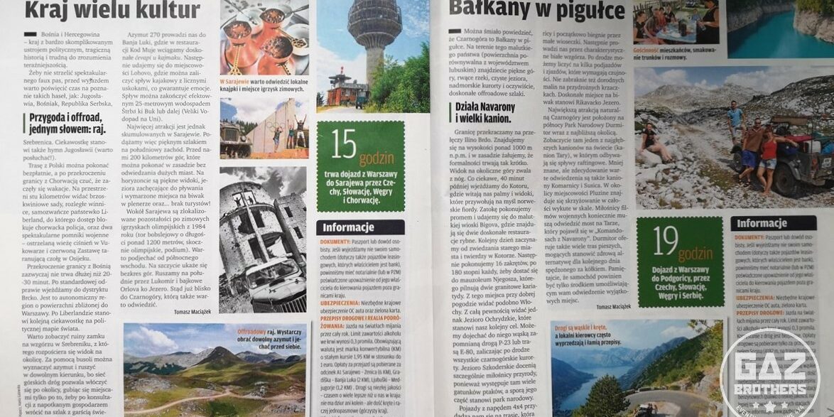 Bałkany 4x4, artykuł, Autoświat 4x4