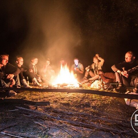 Ognisko integracyjne kończące event off-road