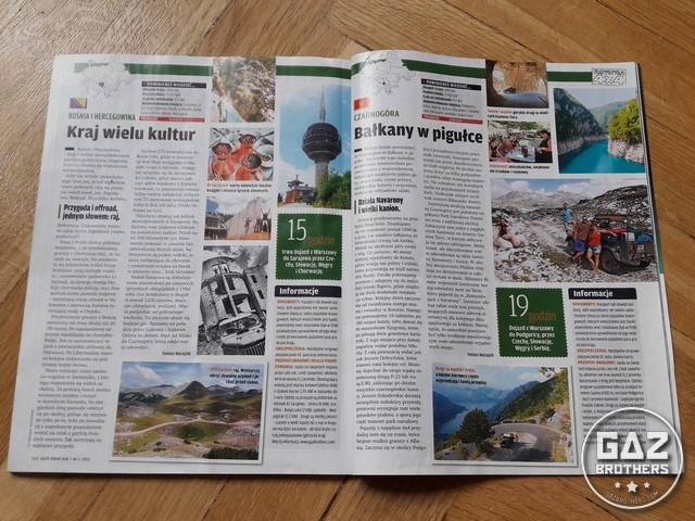 Artykuł Gaz Brothers w Auto Świecie 4x4