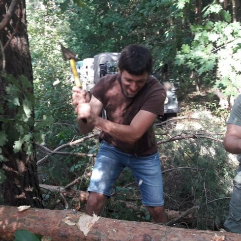 Impreza integracyjna 4×4 i budowa mostu