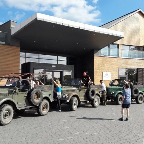 Event off-road w hotelu Marina Golf Club koło Olsztyna