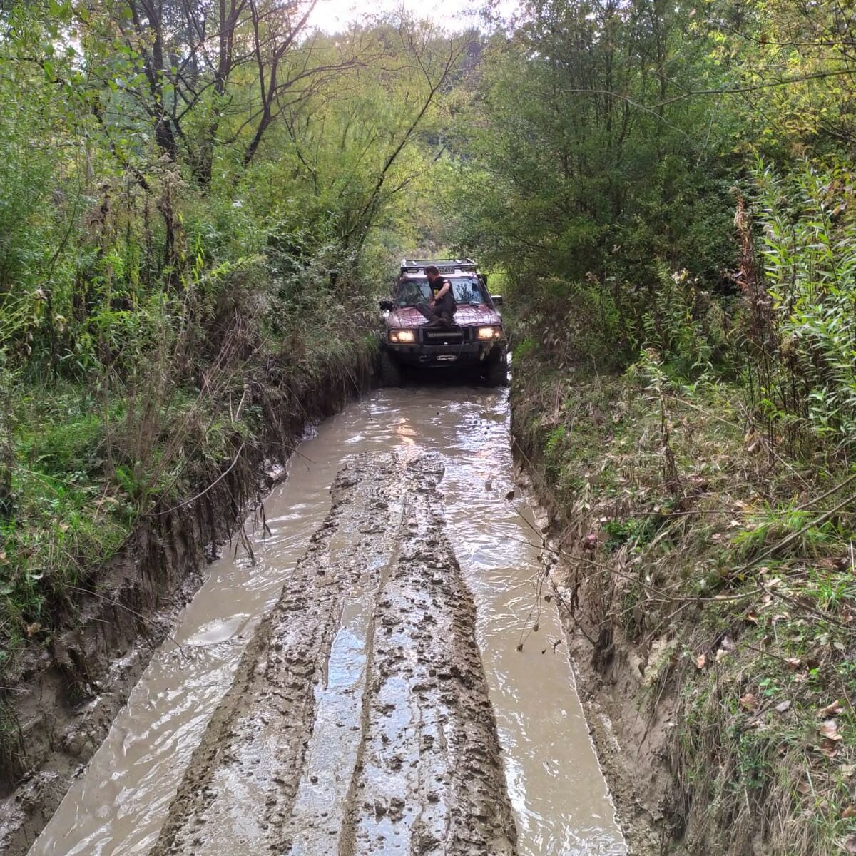 Off-road na evencie integracyjnym koło Warszawy