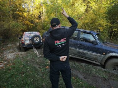 Szkolenie 4x4 - wyciąganie z błota